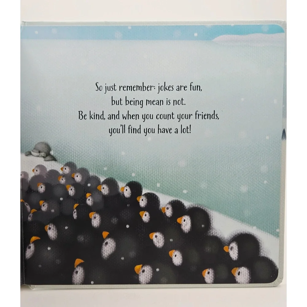 Jellycat The Naughty Penguins Board Book Kirsten Irving Lizzie Walkley BK4NP